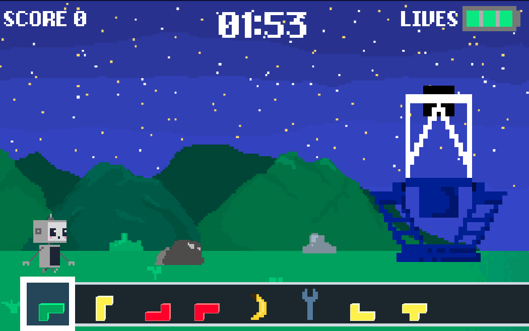 Image of Dark Sky Dash game.